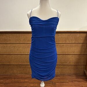 Princess Polly Royal Blue Mini Dress